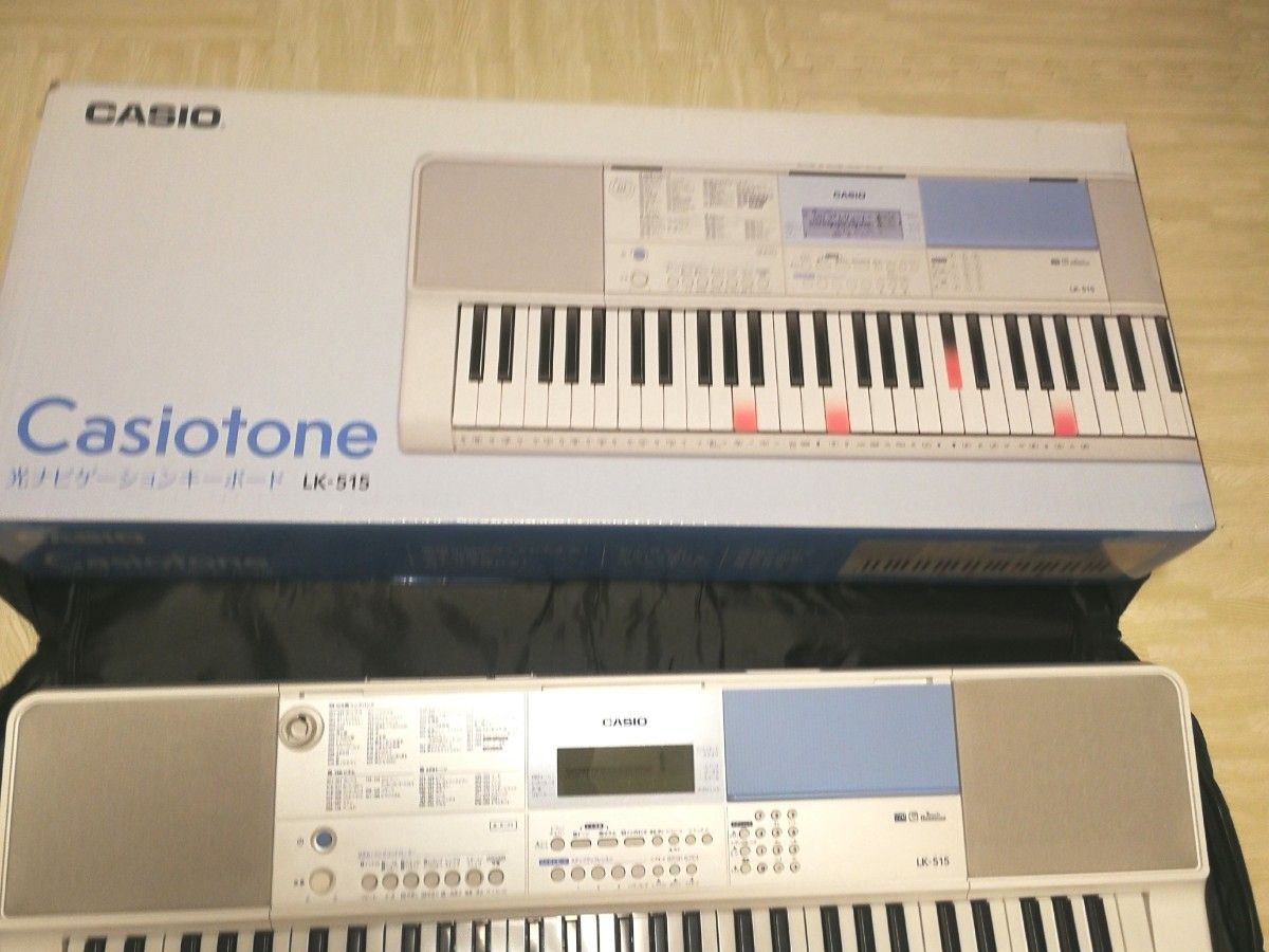 カシオCasiotone 光ナビゲーションキーボードLK-515電子 カシオCasiotone 光ナビゲーションキーボードLK-515電子