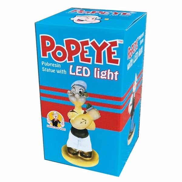 1円 新品 LEDで光る ポパイ POPEYE LEDライト オブジェ フィギュア アメリカンインテリア ガレージ アメリカン雑貨 アメリカ雑貨_画像3