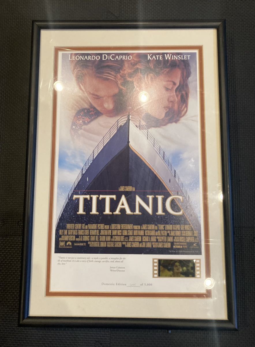 映画　タイタニック　ポスター　655 / 5,000 Titanic Movie Poster リトグラフ　映画ポスター