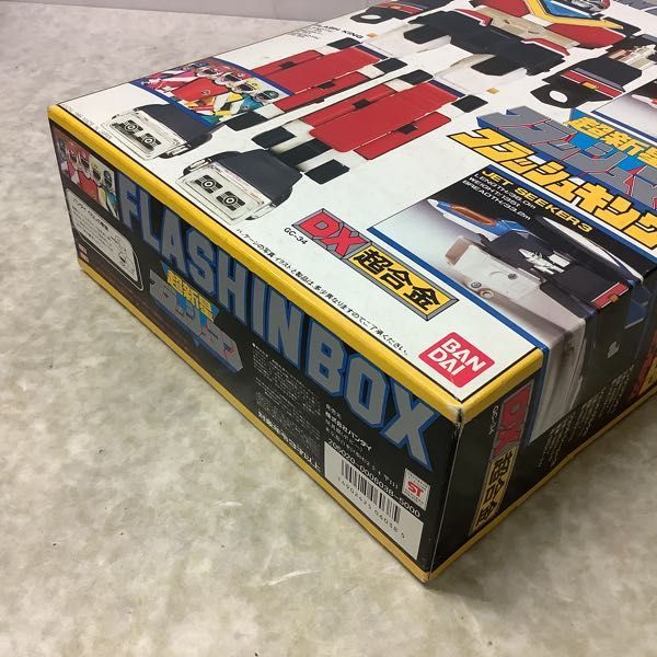 1円〜 欠品 バンダイ DX超合金 GC-34 超新星フラッシュマン フラッシュキング フラッシュインボックス_画像9