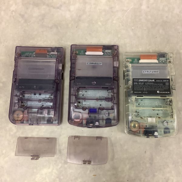 1 иен ~ Junk Nintendo Game Boy корпус, Game Boy цвет корпус прозрачный лиловый и т.п. 