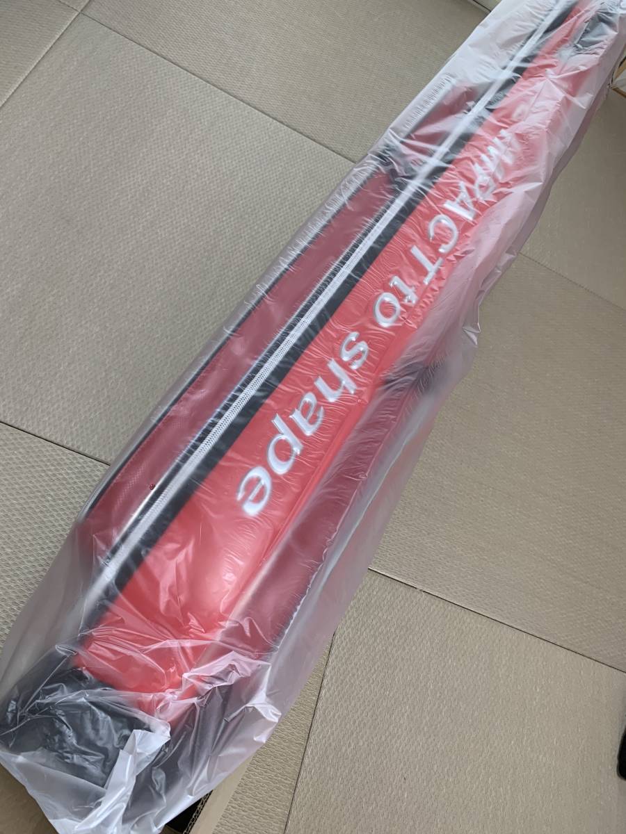 新品未開封 釣武者 スキニーシェイプロッドケースケース レッド www