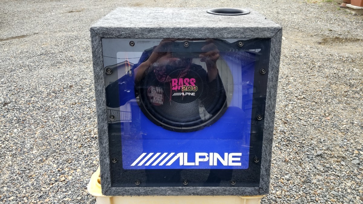 Yahoo!オークション - ALPINE BASS200 サブウーハー ボックス Yahoo!オークション - ALPINE BASS200 サブウーハー ボックス