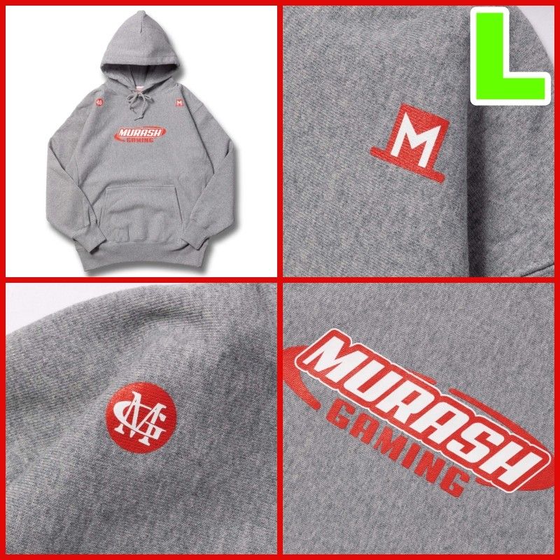 MURASH GAMING x VAULTROOM LOGO HOODIE Lsize｜PayPayフリマ