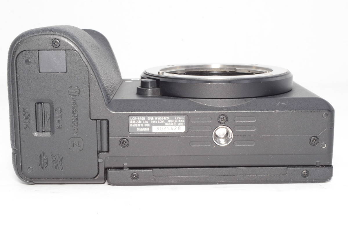 SONY α6600 ボディ ILCE-6600-