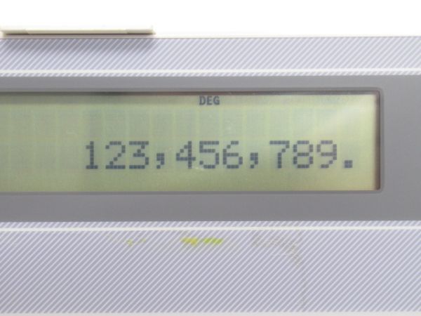 S 16-4 SHARP シャープ ポケットコンピュータ PC-1285 ケース付 電卓計算確認済 ポケコン_画像5