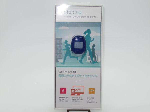 S 14-10 нераспечатанный SoftBank BB Fitbit zip беспроводной Acty biti Tracker синий цвет здоровье управление . число дальномер 
