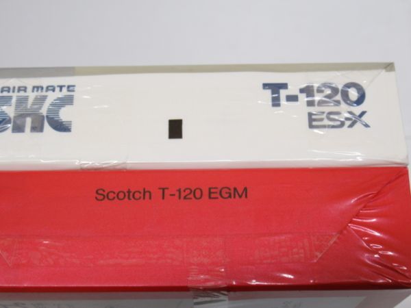 T 4-2 未開封 未使用 VHS ビデオテープ 120分 16本まとめ ソニー 8本 マクセル 3本 ティアック 3本 Scotch 1本 SKC 1本_画像8