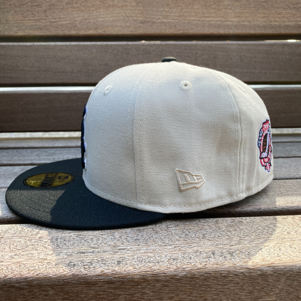 USA限定【7.1/4】Newera ニューエラ 59FIFTY シカゴ ホワイトソックス Whitesox メジャーリーグ OffCampus オートミール 黒 MLB (6-9)_画像4