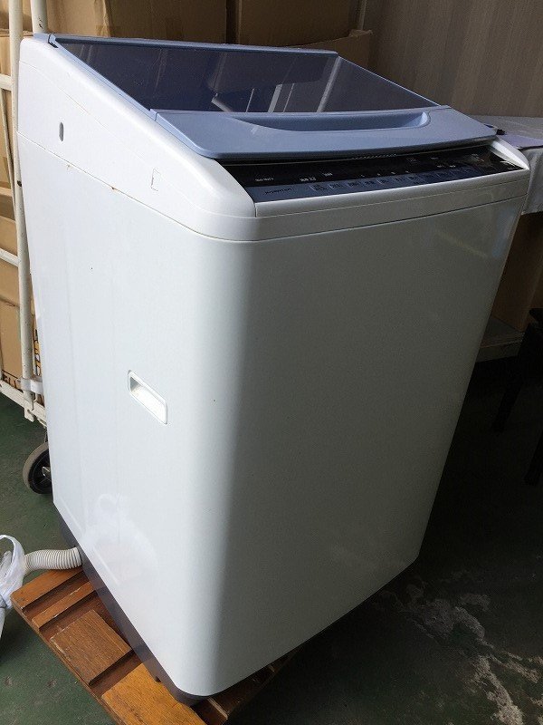 ●HITACHI 全自動洗濯機 8.0kg BW-8WV　洗濯機　2015年製　[C0306W9]