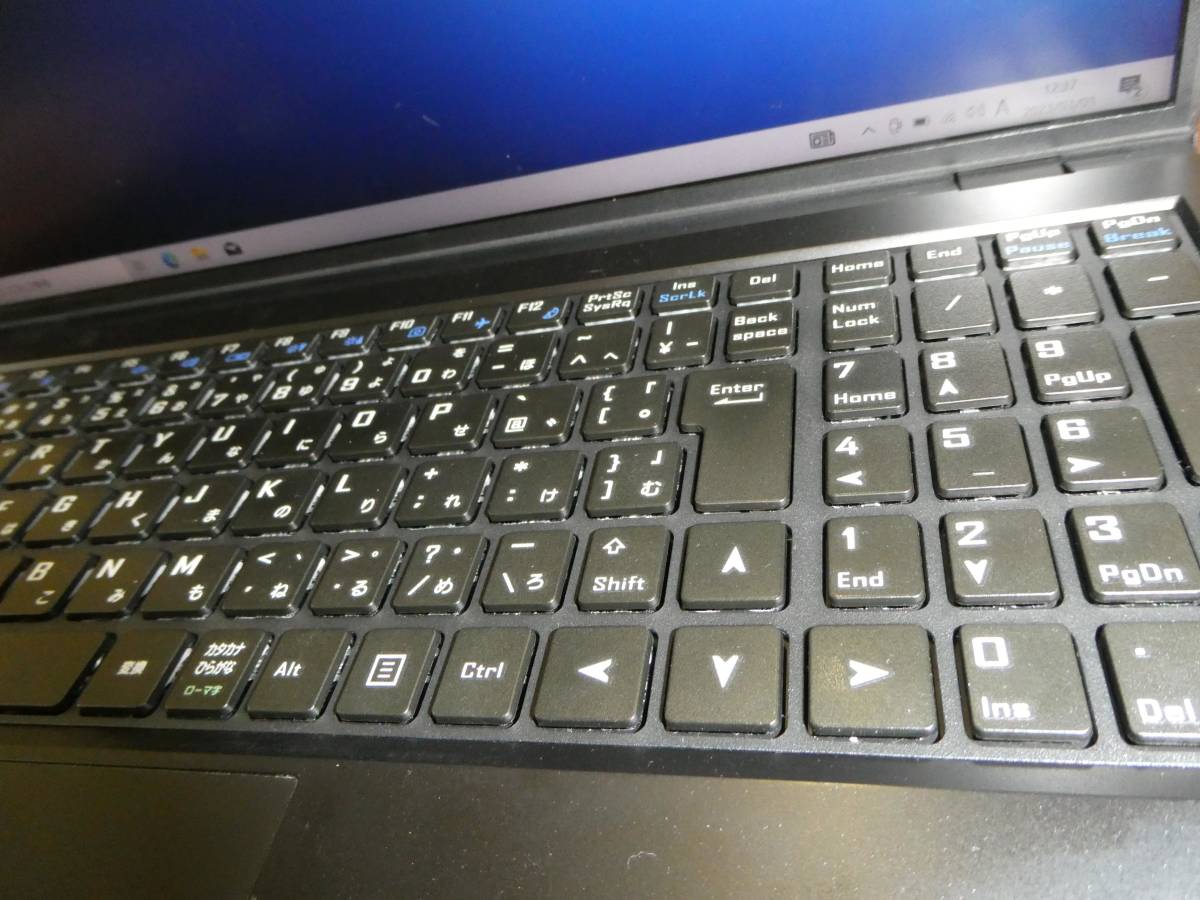 パソコン工房ノート Core i7-1165G7 11世代CPU Win10home SSD500GB