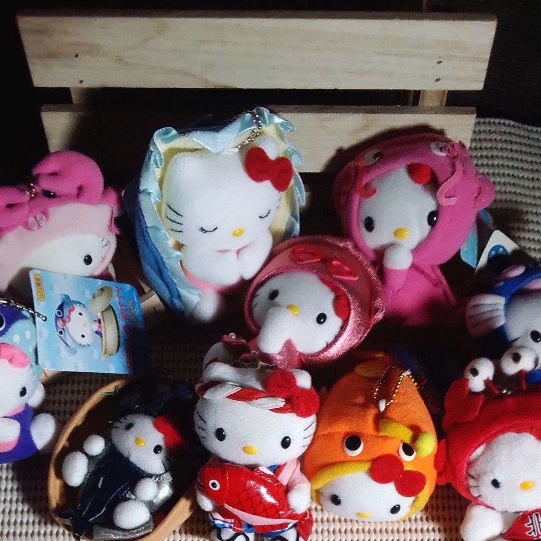 ご当地 ハローキティ ぬいぐるみ 魚貝 10セット|Yahoo!フリマ ご当地 ハローキティ ぬいぐるみ 魚貝 10セット|Yahoo!フリマ