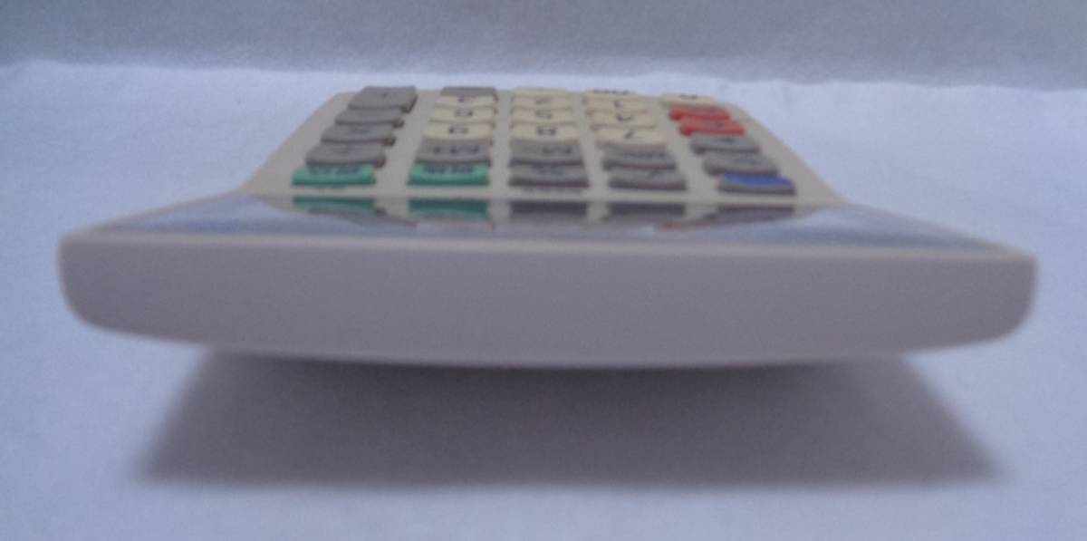 * retro *ZZZ* rare article [[ postage 370 jpy ] CASIO 10 column calculator MW-10A approximately 14cm×10cm TWO WAY POWER] present condition delivery 