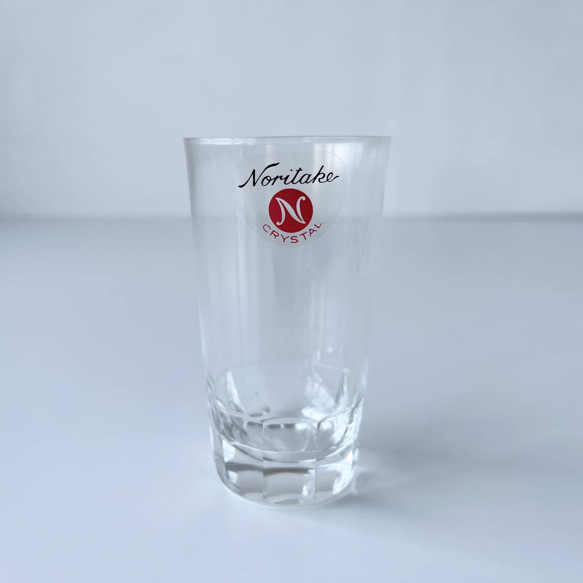 デッドストック★Noritake ノリタケ クリスタル グラス タンブラー 6個セット 直径5×高さ9.2cm ヴィンテージ ビンテージ まとめ売り_画像3
