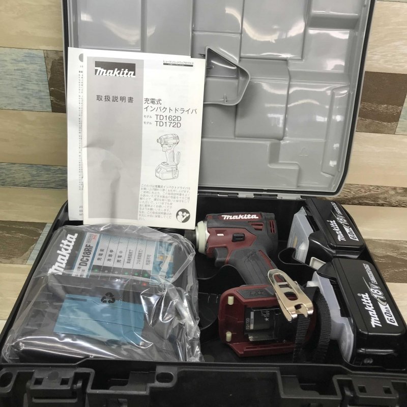 未使用に近い makita マキタ TD172D GXAR 充電式