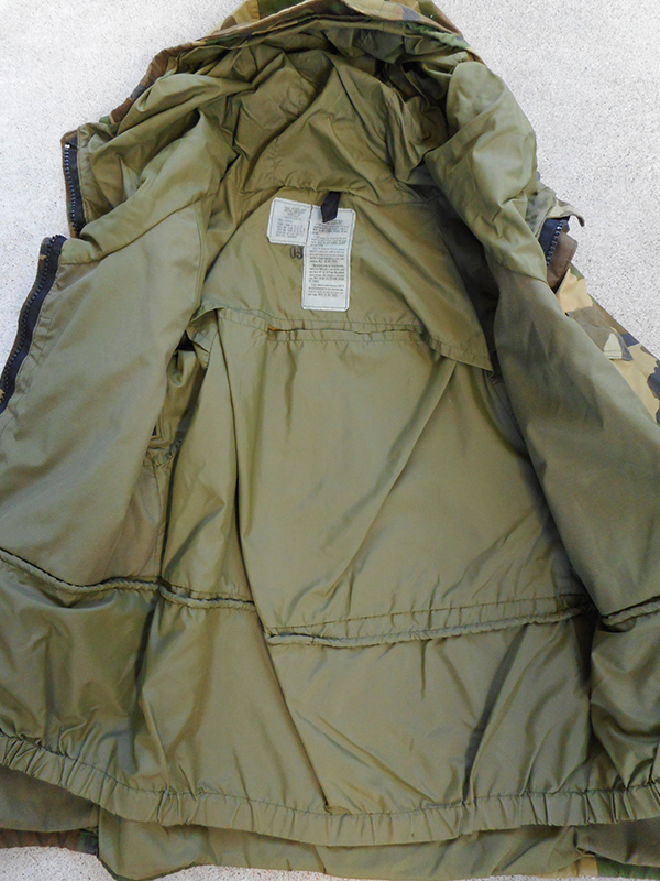 1987年 80s US ARMY ECWCS GEN1 GORE-TEX Parka 1st Generation ウッドランド カモ 迷彩 ゴアテックス パーカー 米軍 ミリタリー 90s_画像7