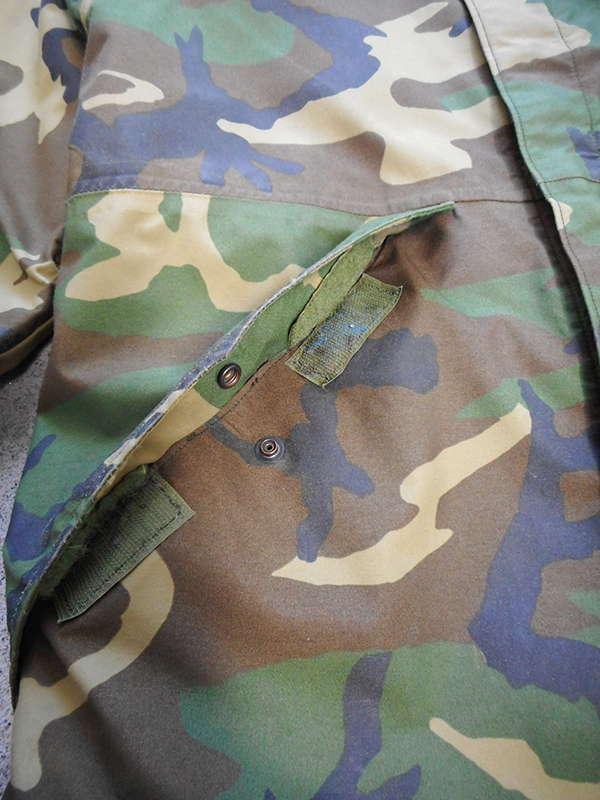 1987年 80s US ARMY ECWCS GEN1 GORE-TEX Parka 1st Generation ウッドランド カモ 迷彩 ゴアテックス パーカー 米軍 ミリタリー 90s_画像4