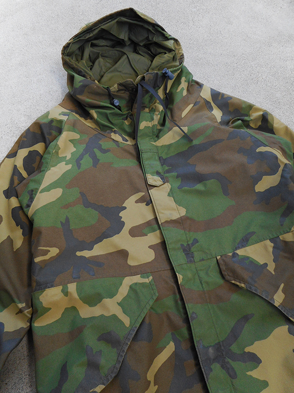 1987年 80s US ARMY ECWCS GEN1 GORE-TEX Parka 1st Generation ウッドランド カモ 迷彩 ゴアテックス パーカー 米軍 ミリタリー 90s_画像2