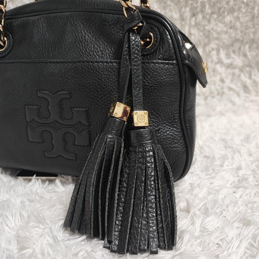 フリンジ】 【極美品】 トリーバーチ TORY BURCH ショルダーバッグ