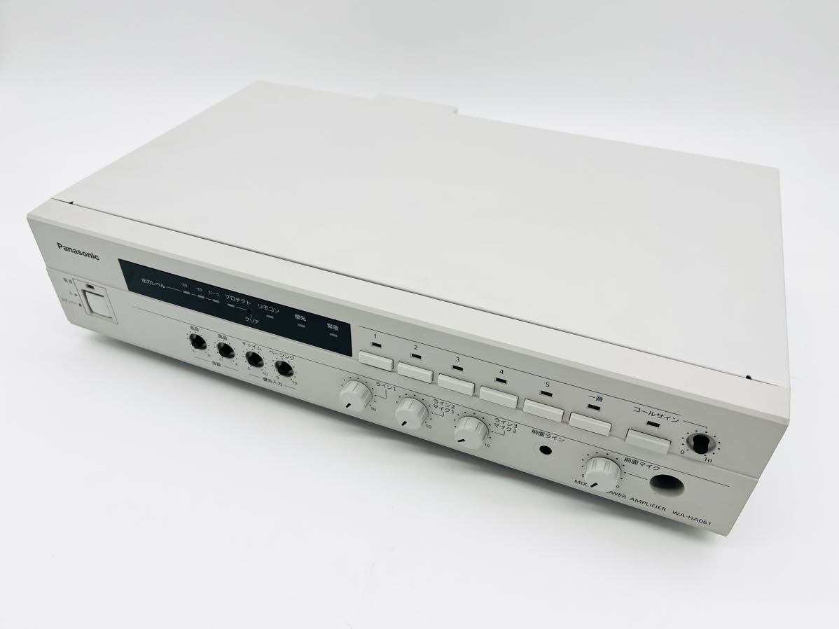 Panasonic WA-HA061 動作品卓上型拡声アンプパナソニック－日本代購代