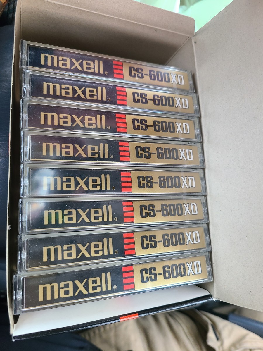 Maxell computer cassette tape CS-600 XD Japan マクセル データ ...