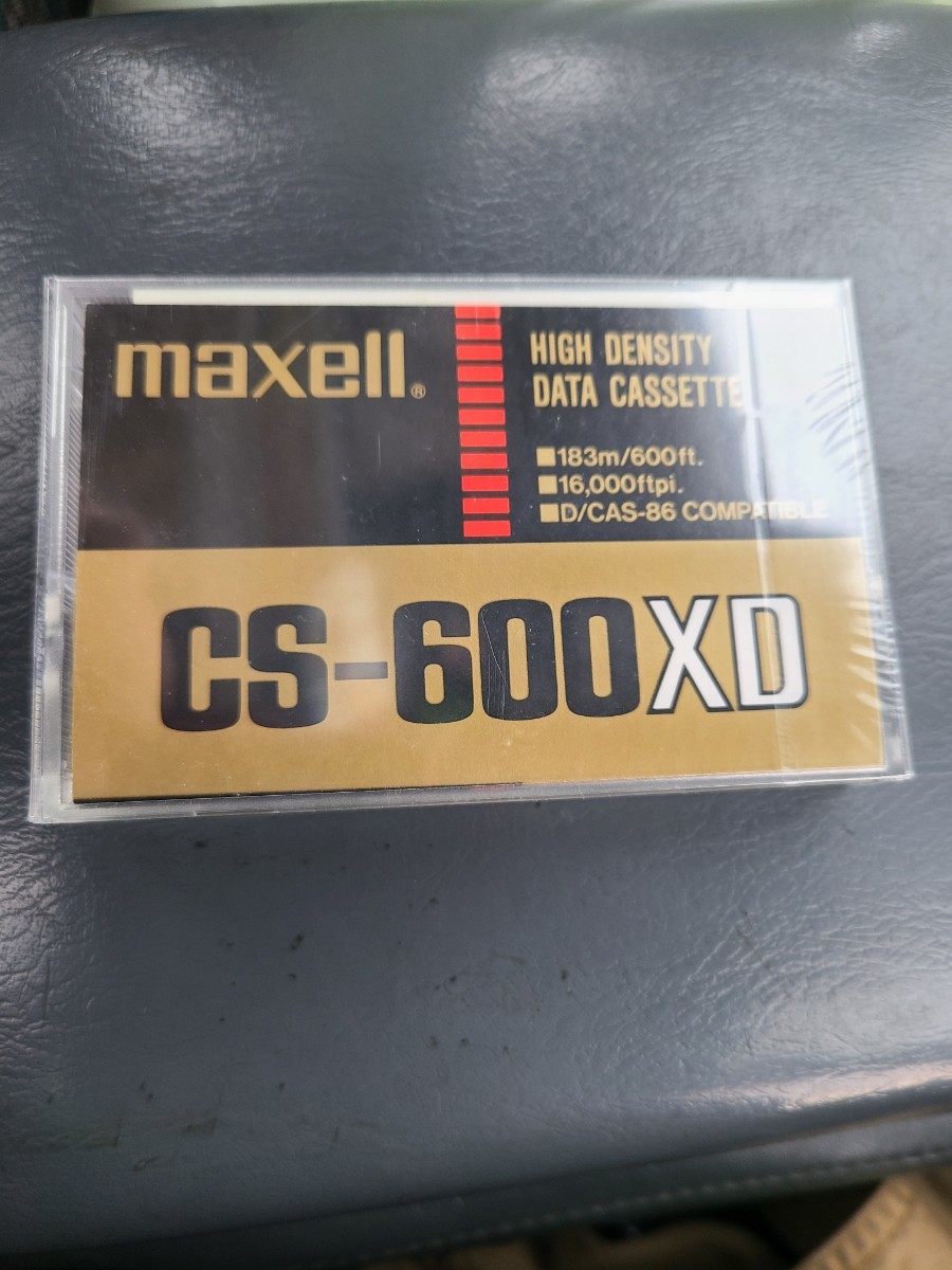 Maxell computer cassette tape CS-600 XD Japan マクセル データカセットテープ CS-600XD - 2