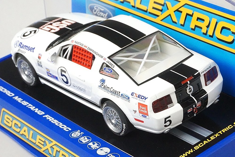 SCALEXTRIC スケーレックストリック 1/32 Ford フォード Mustang マスタング FR500C #5 スロットカー C2774