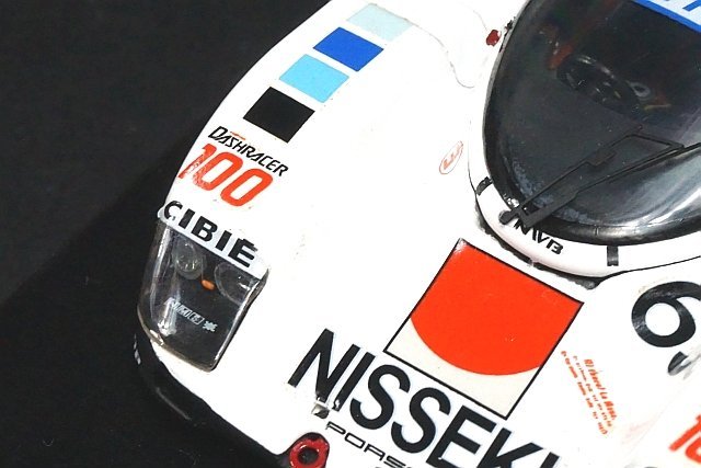 Spark スパーク 1/43 Porsche ポルシェ 962C LM ルマン 13位 1990 #63 NISSEKI KBS009 ※スリーブ欠品の画像5