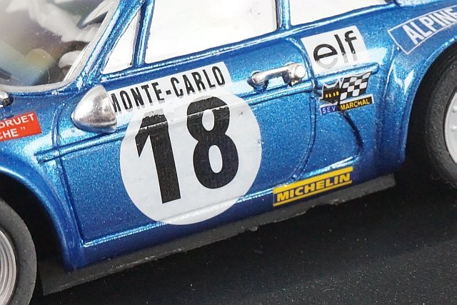 TEAM SLOT 1/32 Renault ルノー Alpine アルピーヌ A110 モンテカルロ 1973 #18 スロットカー 10701_画像6