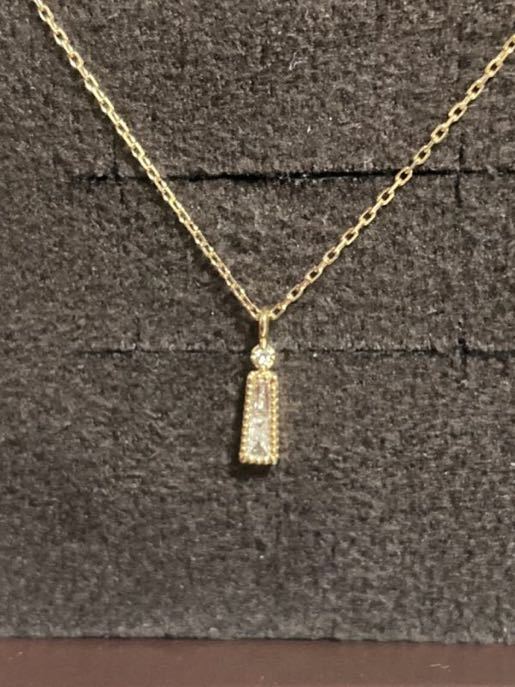 agete WINTER Limited necklace 2021 year limited goods Agete necklace K18 necklace 