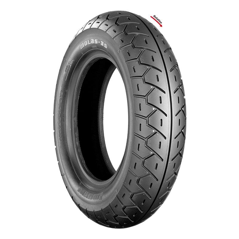 BRIDGESTONE 110/90-10 61J ML35 フロント TL(チューブレスタイヤ)_画像1