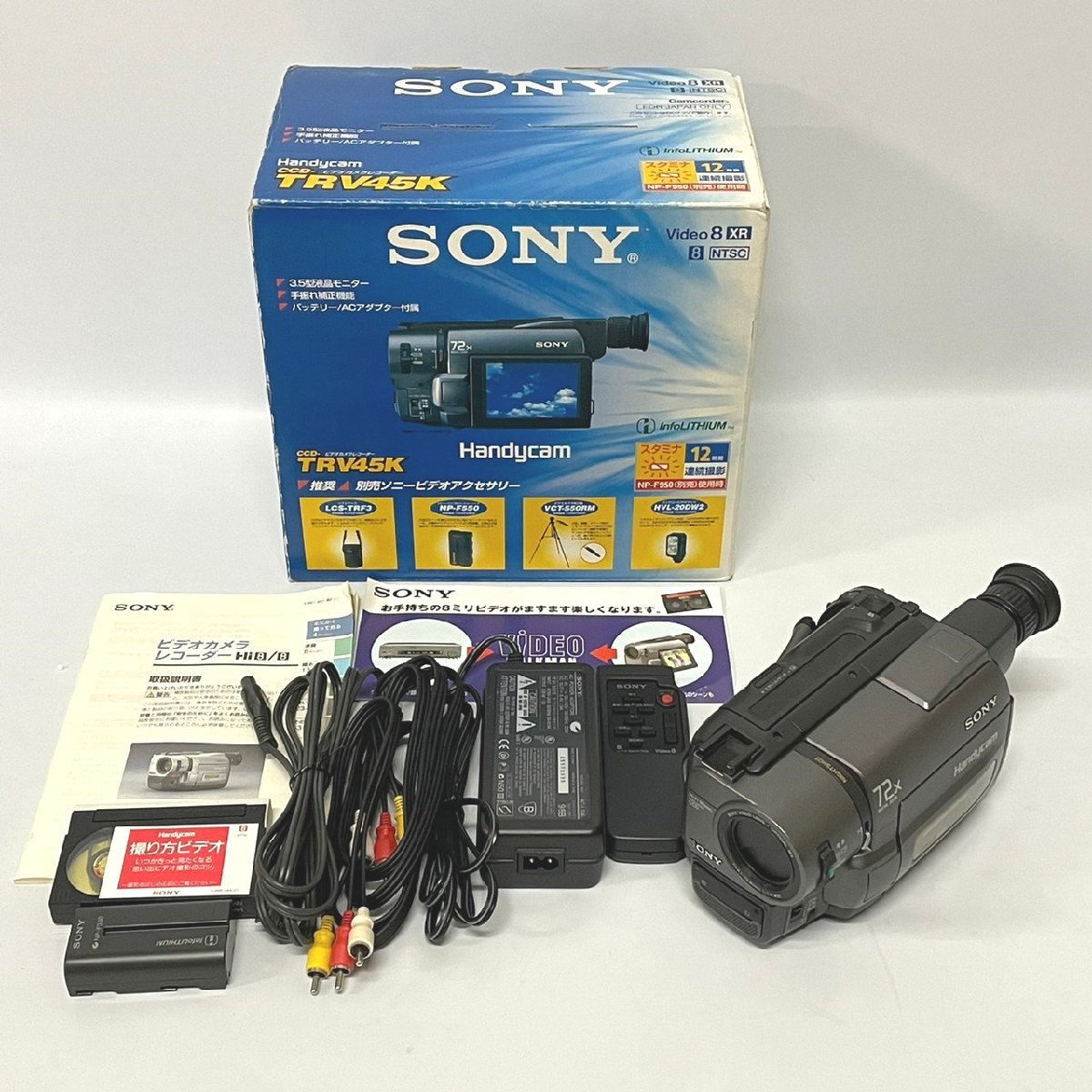 経典 SONY/ソニー ビデオカメラレコーダー CCD-TRV45 032807K/T15