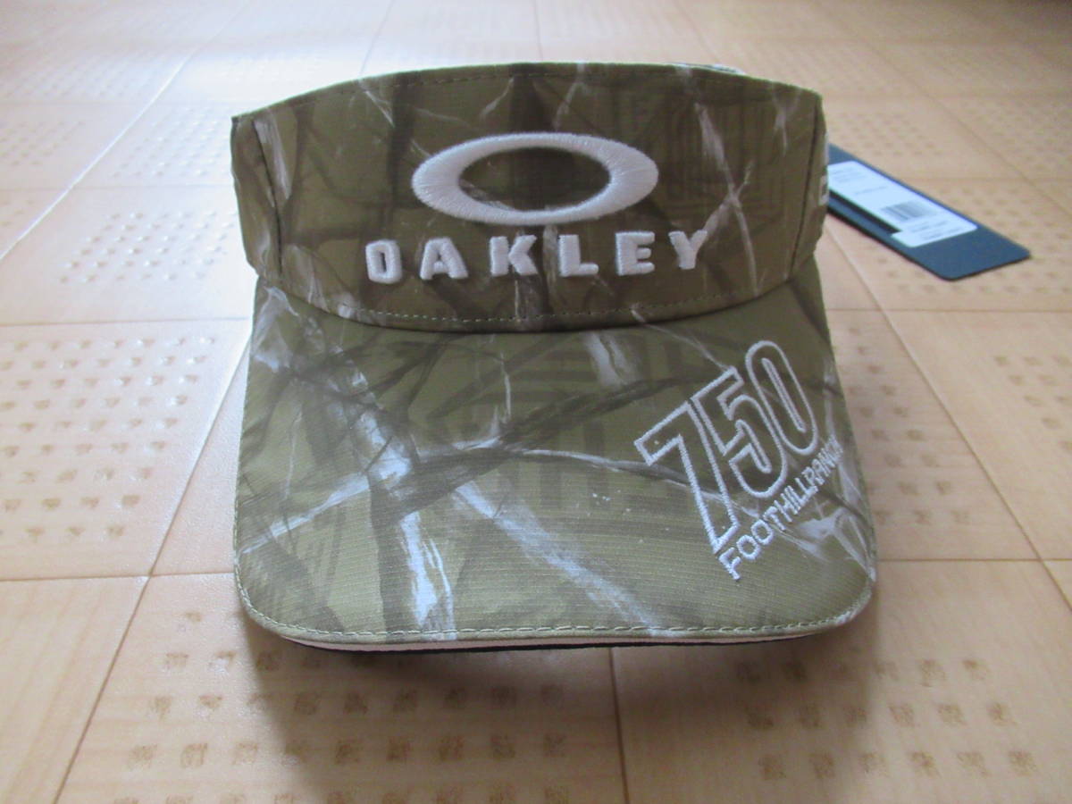 即決新品 OAKLEY GOLF サンバイザー ブラウン オークリー