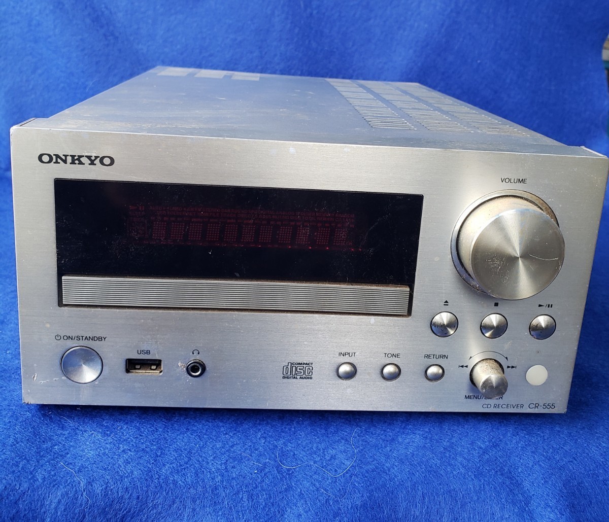 ヤフオク! - ONKYO オンキョー CDレシーバー CR-555 通電...