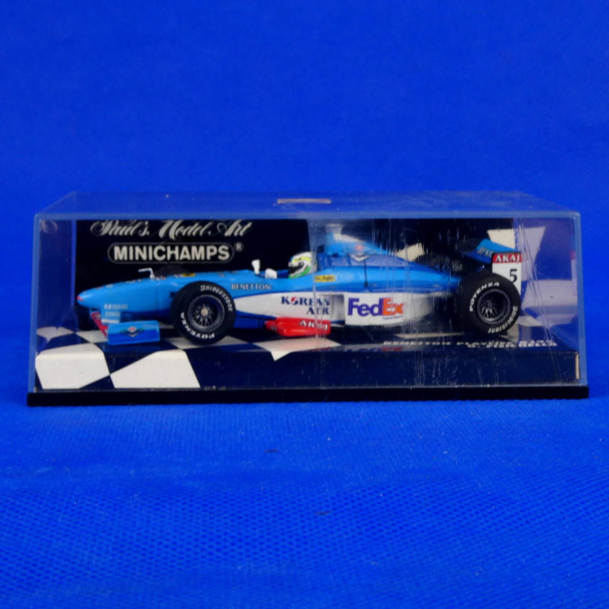 フィジケラ ベネトンプレイライフB198 NO 5 MINICHAMPS F1レーシング