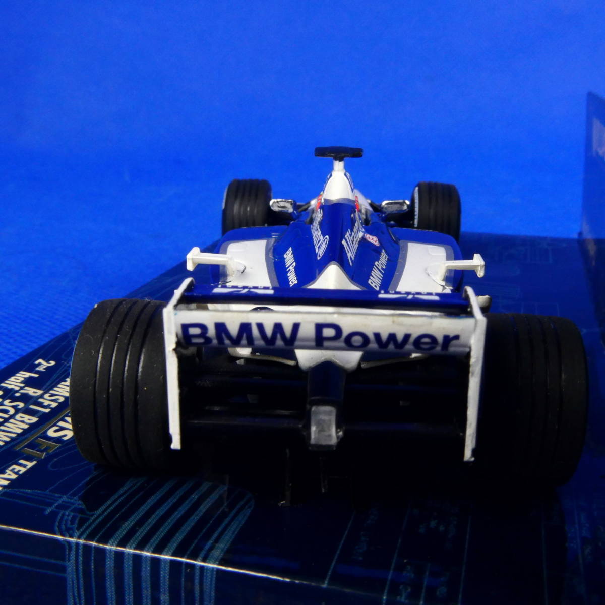 ラルフ・シューマッハ★ウイリアムズF1ビーエムダブルFW２４★NO.５★MINICHAMPS★F1ミニカー★ポールズ モデル アート★１/４８★中古品