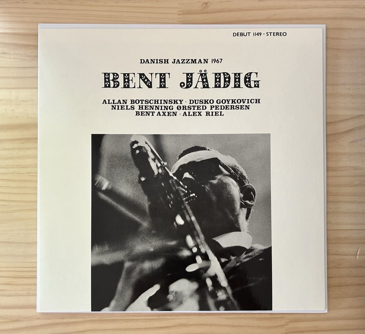 ☆ BENT JAEDIG『Danish Jazzman 1967』DEBUT THINK LP 200g重量盤 須永辰緒 NICOLA CONTE muro オルガンバー クボタタケシ JAZZ QUINTET60_画像1