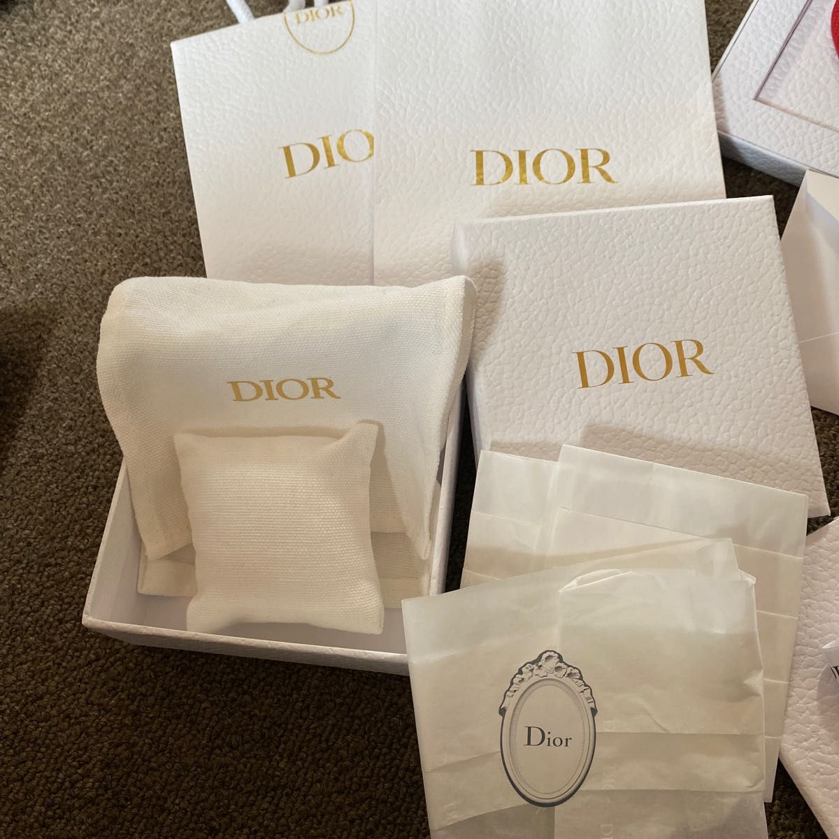 Dior ディオール ショップ袋 空箱ノベルティーセット