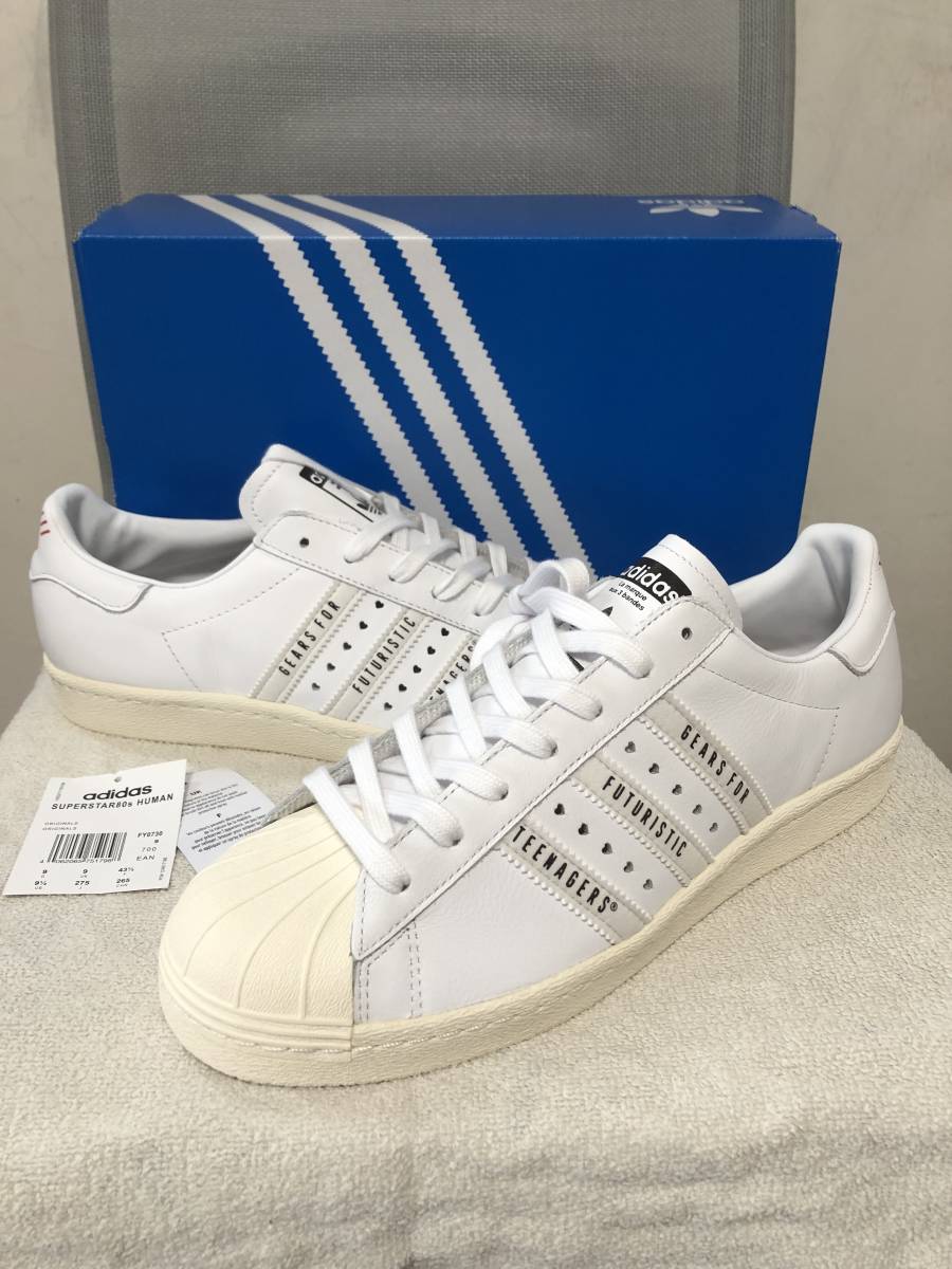 新品 adidas Originals SUPERSTAR 80s Human Made 27.5cm 定価