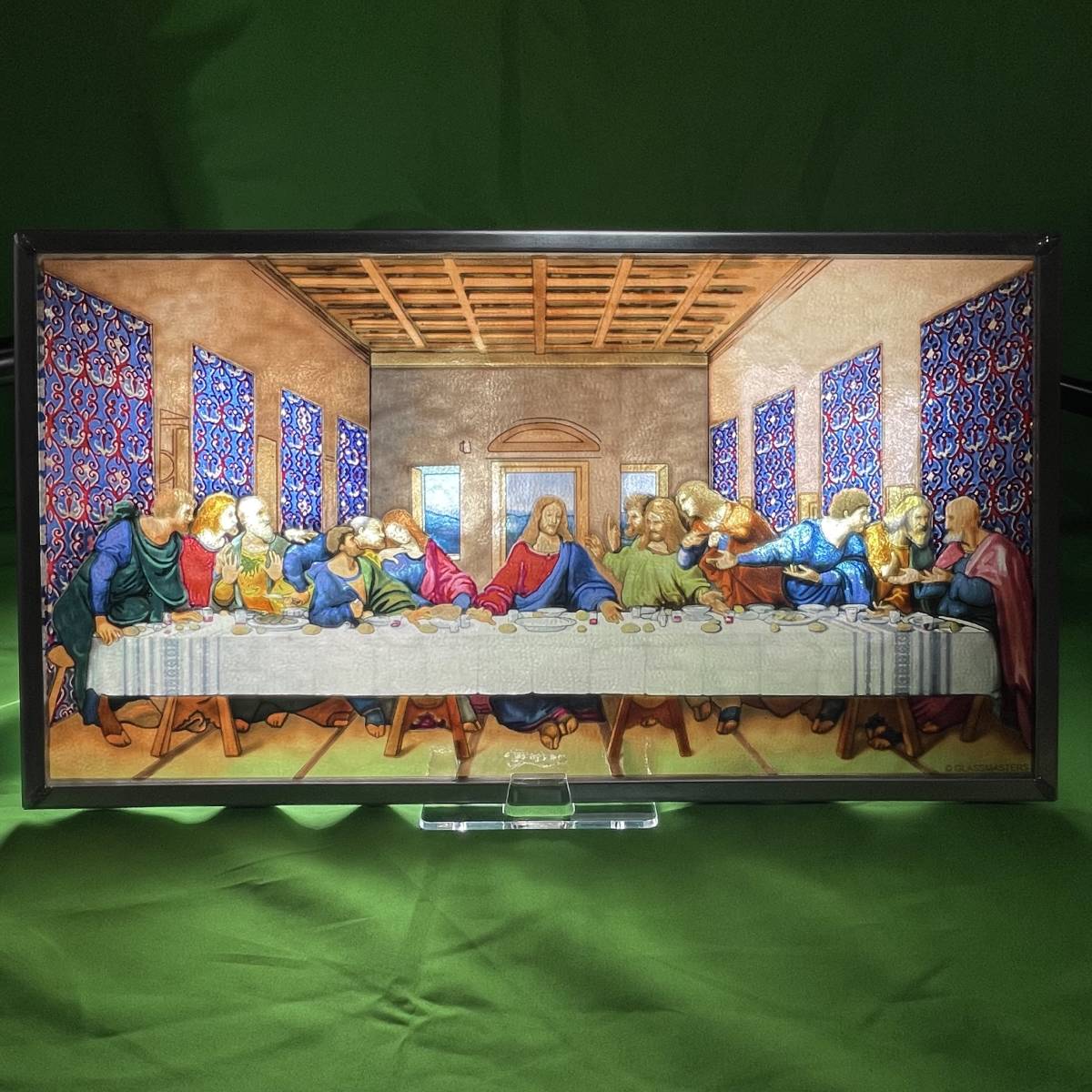 希少 新品 グラスマスターズ「最後の晩餐」The Last Supper/ステンド