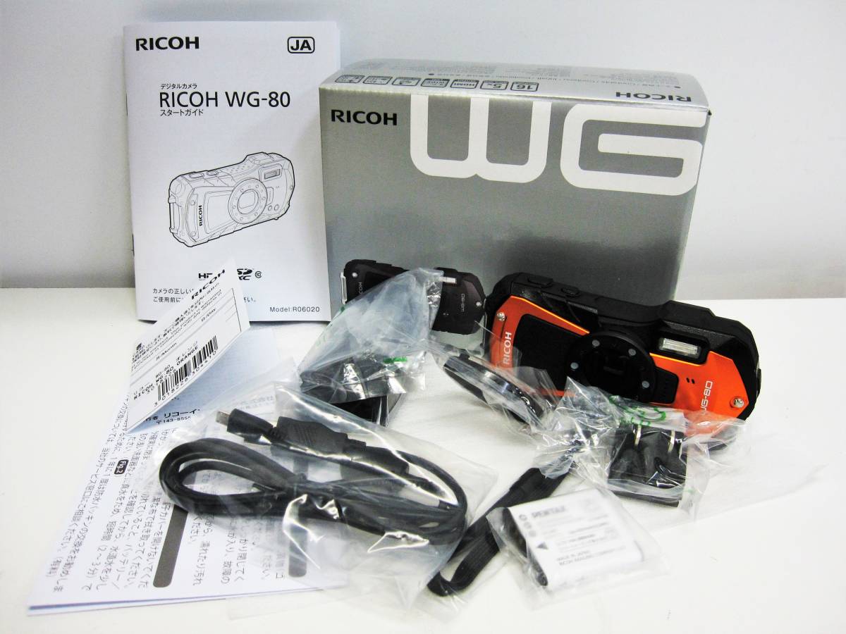 ヤフオク! - ☆RICOH/リコー WG-80 Orange、オレンジ
