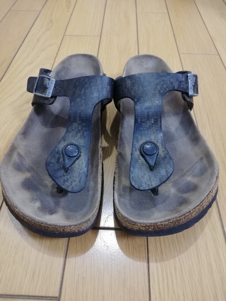 BIRKENSTOCKビルケンシュトック”GIZEH ギゼ パイソン柄(蛇柄)サンダル