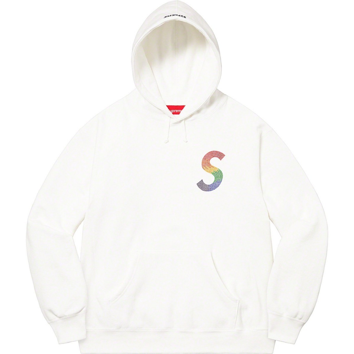 正規品 新品 未開封 Supreme Swarovski S Logo Hooded Sweatshirt シュプリーム スワロフスキー エス ロゴ  フーデッド スウェットシャツ