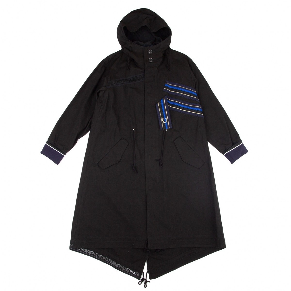 グラウンド ワイ×フレッドペリーGround Y×FRED PERRY テープ貼り付け