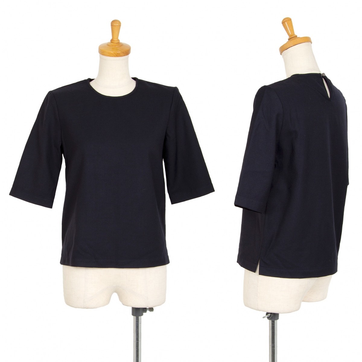  A.P.C. A.P.C. wool gyaba tops navy blue M