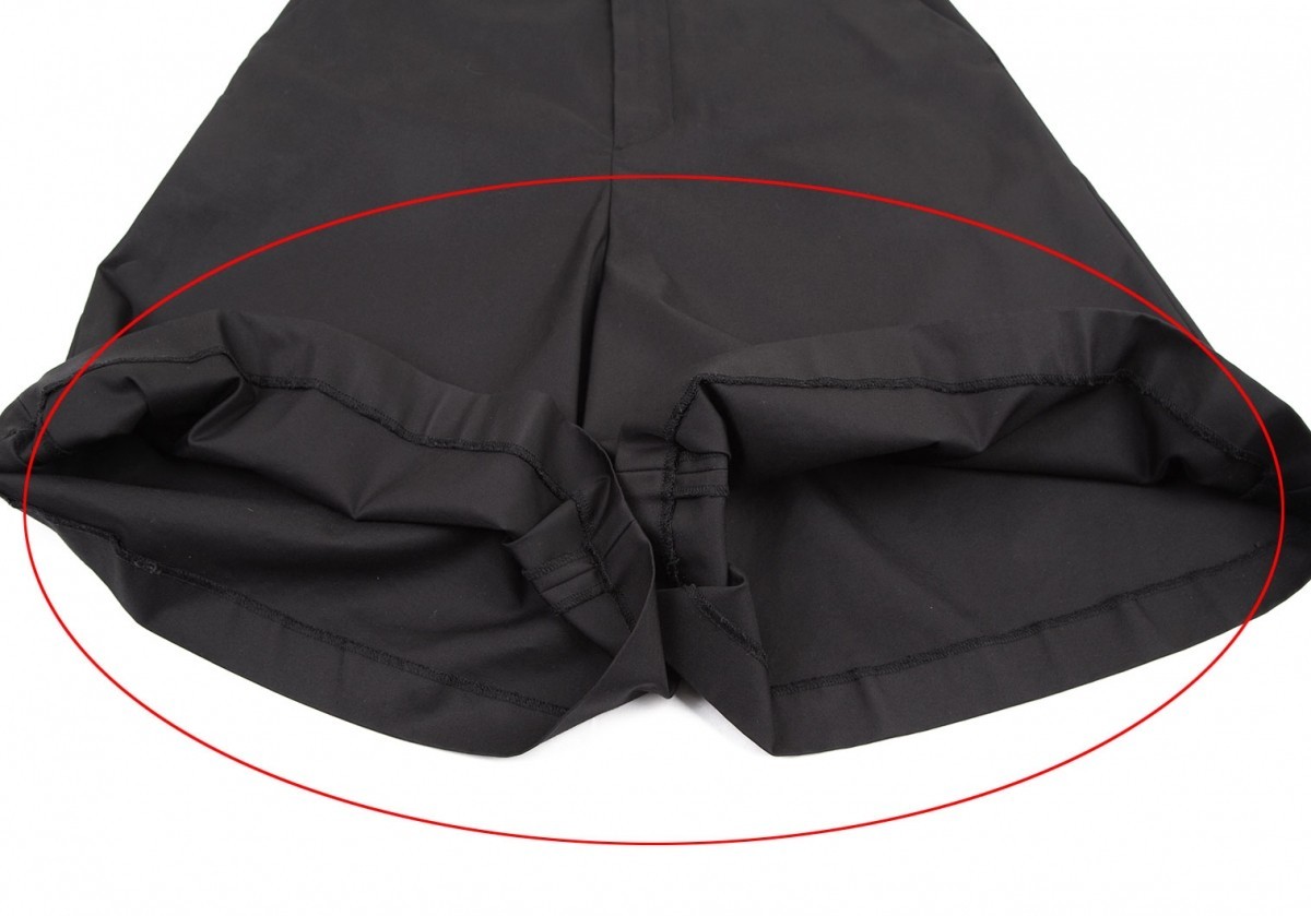  Ray Beams Ray Beams cotton poly- half wide pants black 0