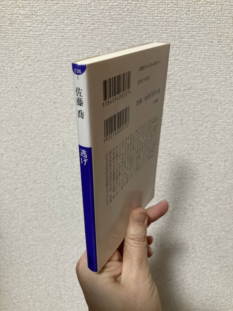 送料無料　逃げ　２０１４年全日本選手権ロードレース【佐藤喬　小学館文庫】_画像2