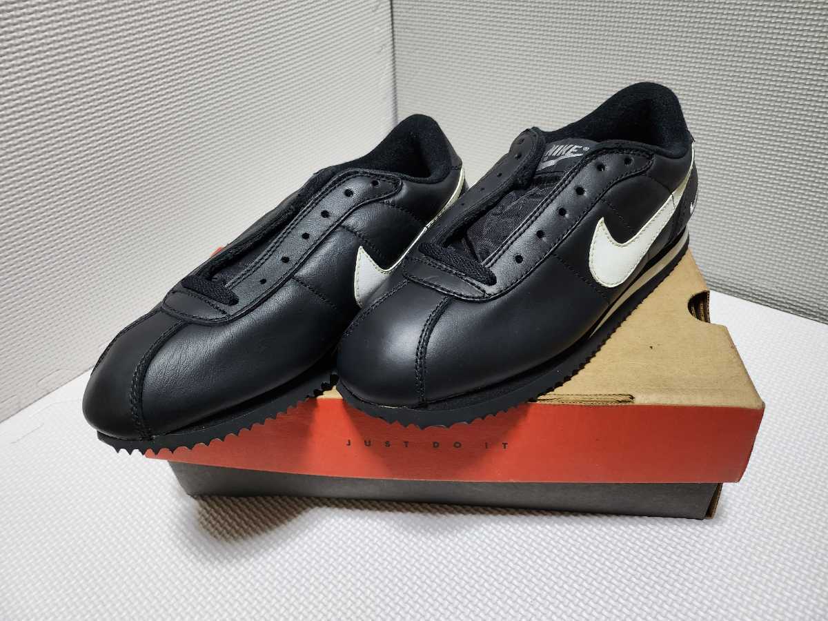 Yahoo!オークション - 希少 90年代 NIKE LEATHER CORTEZ ブ...