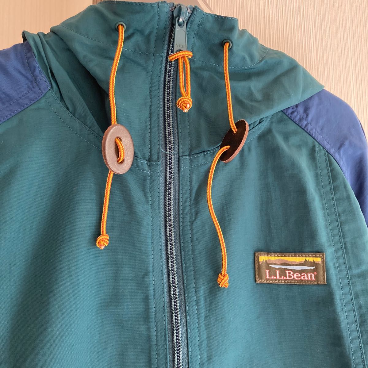 L.L.Bean チロリアンテープ マルチカラー ナイロンジャケット fkip