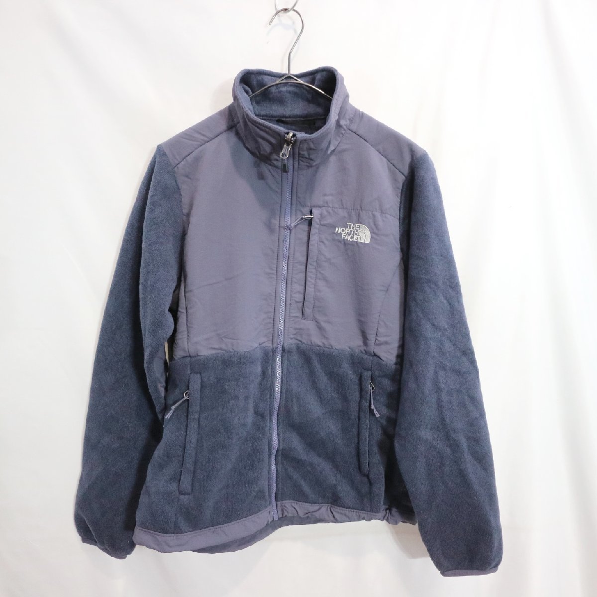 THE NORTH FACE ノースフェイス POLARTEC デナリジャケット アウトドア 防寒 キャンプ パープル ( レディース S ) 中古 古着 M3782_画像1